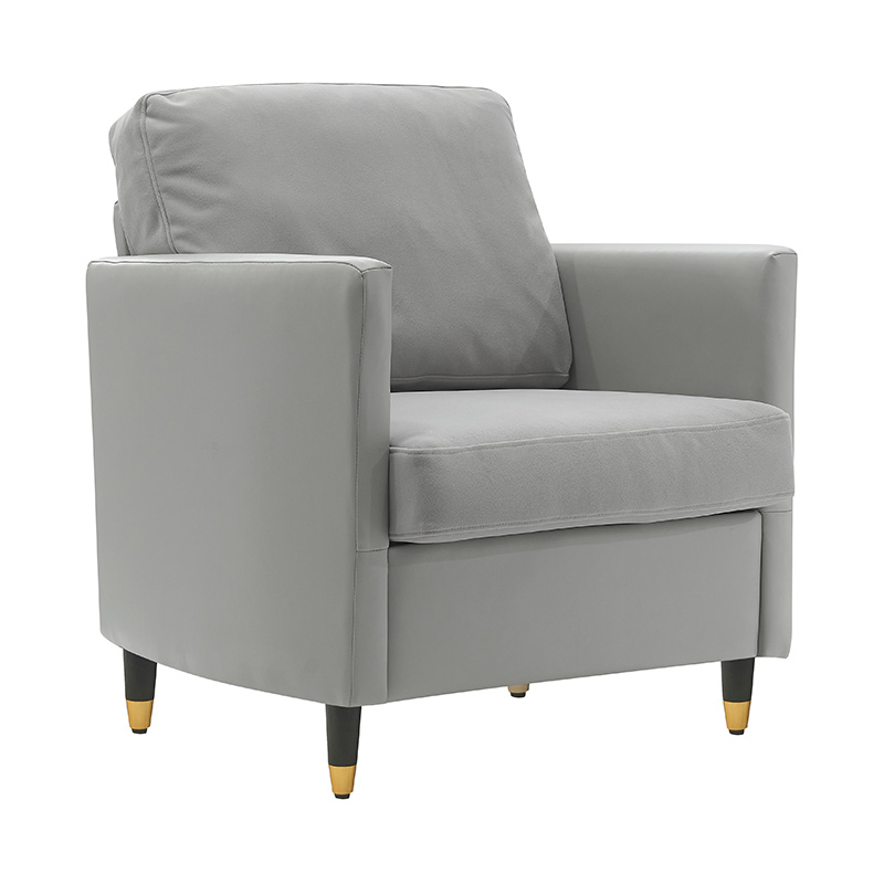 Prosta patchworkowa skórzana sofa Prosta patchworkowa skórzana sofa