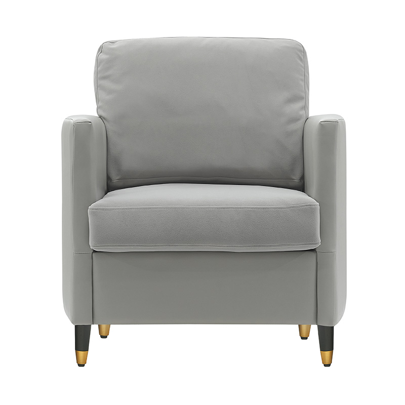 Prosta patchworkowa skórzana sofa